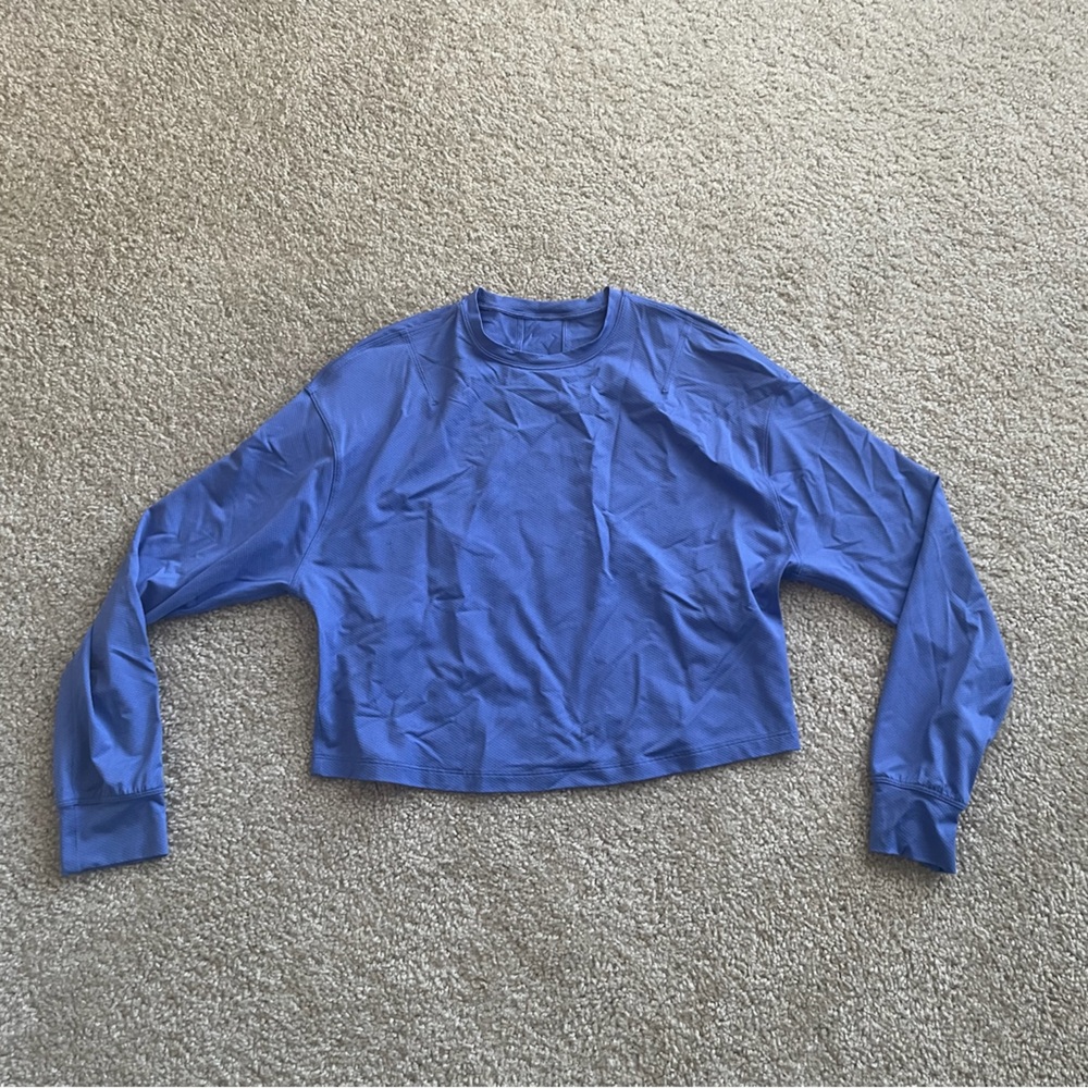 lululemon athletica Long Sleeve Tee - Blue